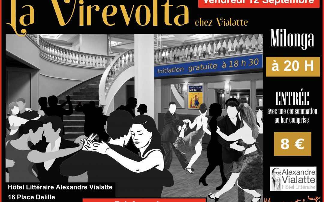 Milonga de rentrée: vendredi 12 septembre 2025, 20h